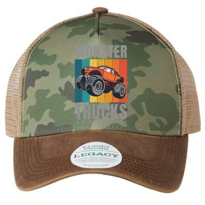 Monster Trucks Are My Jam Legacy Tie Dye Trucker Hat