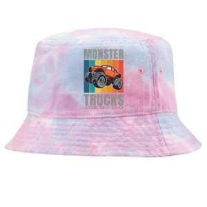 Monster Trucks Are My Jam Tie-Dyed Bucket Hat