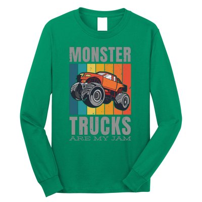 Monster Trucks Are My Jam Long Sleeve Shirt