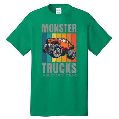 Monster Trucks Are My Jam Tall T-Shirt