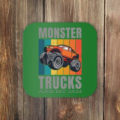 Monster Trucks Are My Jam Coaster