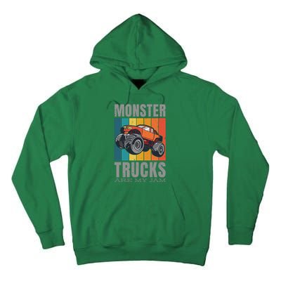 Monster Trucks Are My Jam Tall Hoodie