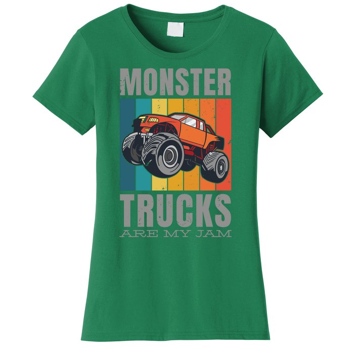 Monster Trucks Are My Jam Women's T-Shirt