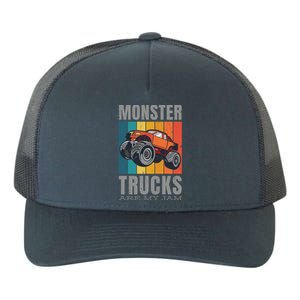 Monster Trucks Are My Jam Yupoong Adult 5-Panel Trucker Hat