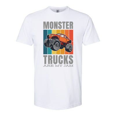 Monster Trucks Are My Jam Softstyle CVC T-Shirt