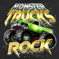 Monster Trucks Rock Cool Comfort Performance Bucket Hat
