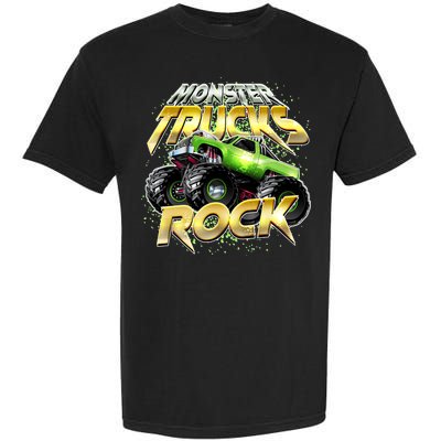 Monster Trucks Rock Garment-Dyed Heavyweight T-Shirt