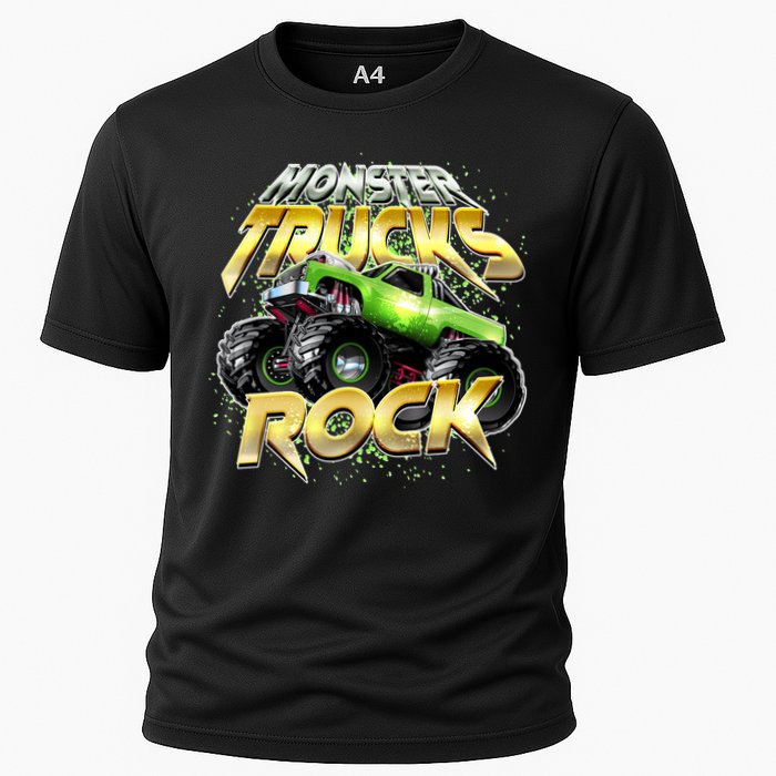 Monster Trucks Rock Cooling Performance Crew T-Shirt