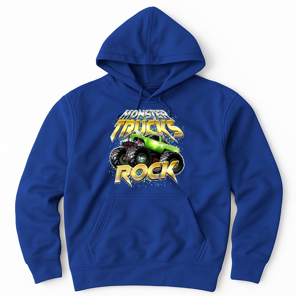 Monster Trucks Rock Hoodie