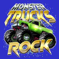 Monster Trucks Rock Long Sleeve Shirt