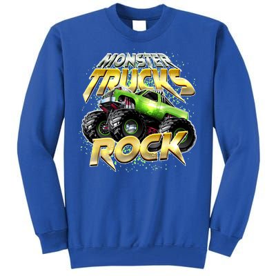 Monster Trucks Rock Tall Sweatshirt