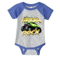 Monster Trucks Rock Infant Baby Jersey Bodysuit