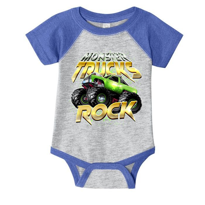 Monster Trucks Rock Infant Baby Jersey Bodysuit