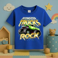 Monster Trucks Rock Toddler T-Shirt