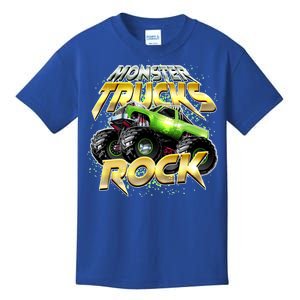 Monster Trucks Rock Kids T-Shirt