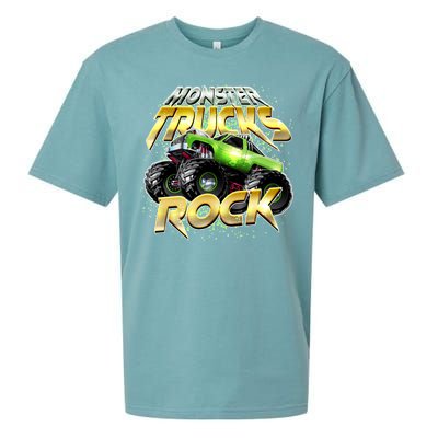 Monster Trucks Rock Sueded Cloud Jersey T-Shirt