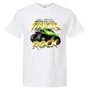 Monster Trucks Rock Garment-Dyed Heavyweight T-Shirt