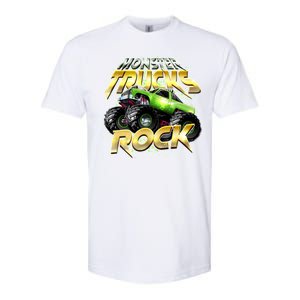 Monster Trucks Rock Softstyle CVC T-Shirt