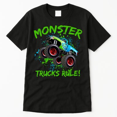 Monster Trucks Rule Tall T-Shirt