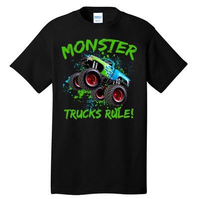 Monster Trucks Rule Tall T-Shirt