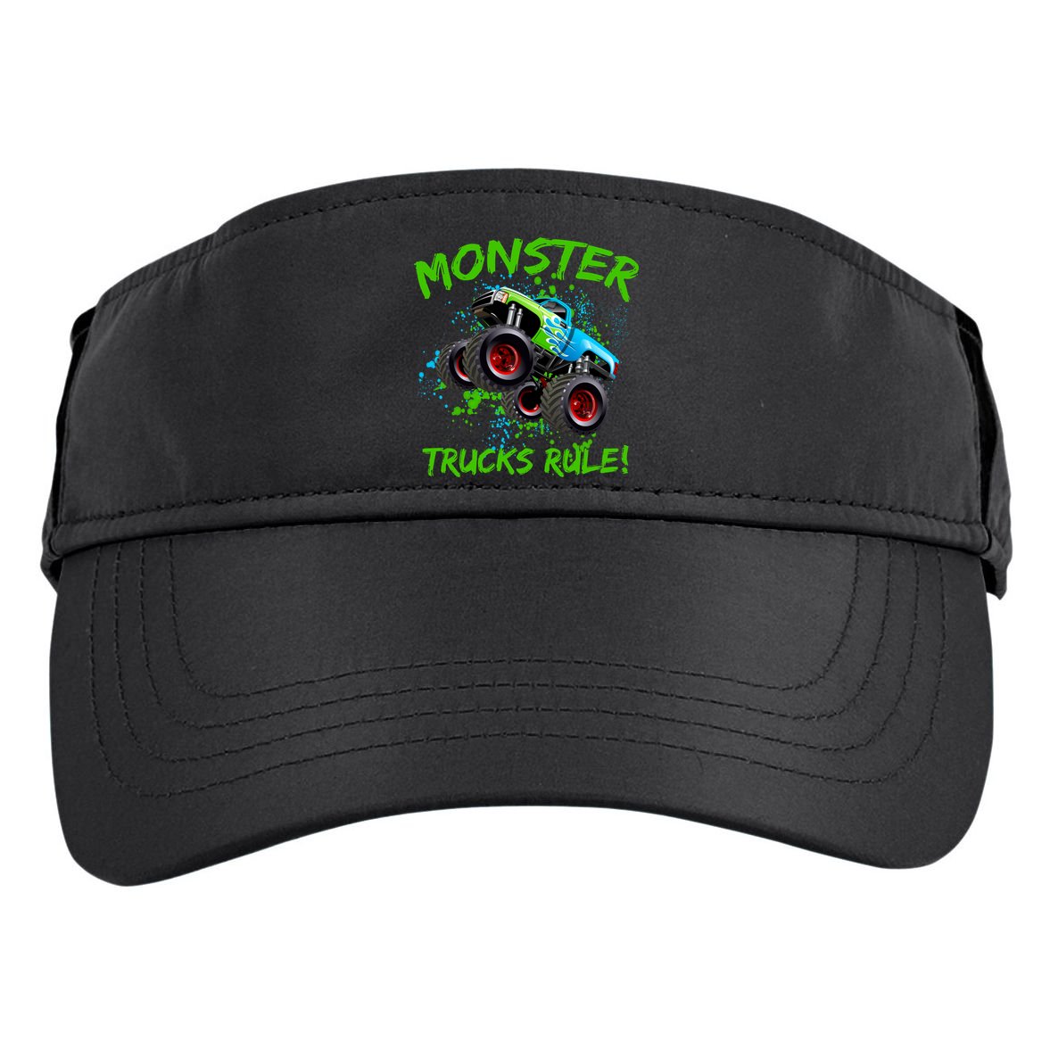 Monster Trucks Rule Adult Drive Performance Visor