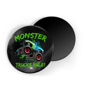 Monster Trucks Rule Magnet