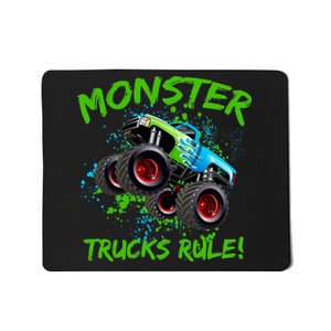 Monster Trucks Rule Mousepad