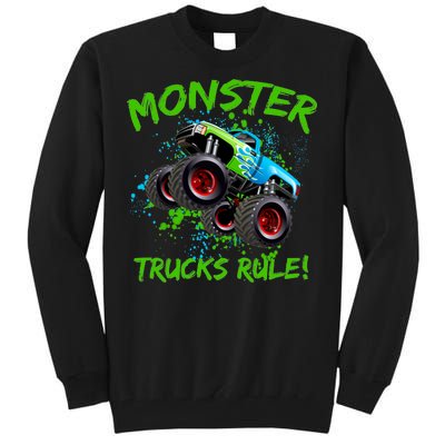 Monster Trucks Rule Tall Sweatshirt