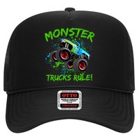 Monster Trucks Rule Trucker Hat
