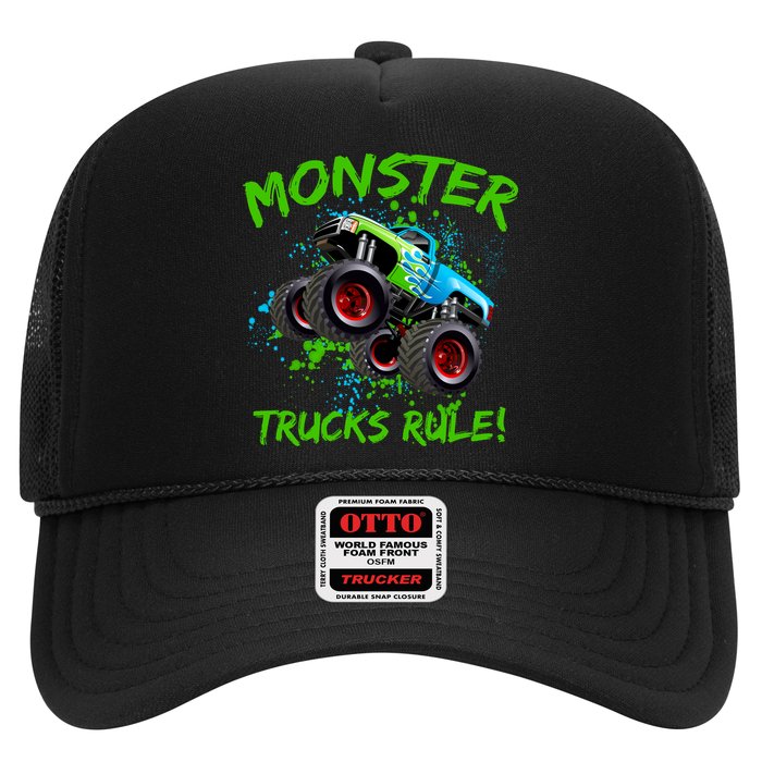 Monster Trucks Rule Trucker Hat