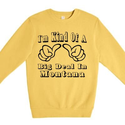 Montana Big Deal Premium Crewneck Sweatshirt