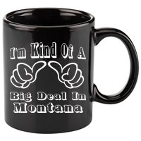 Montana Big Deal 11oz C Handle Ceramic Mug