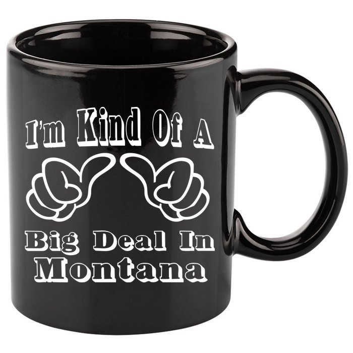 Montana Big Deal 11oz C Handle Ceramic Mug