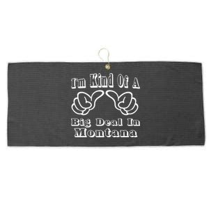 Montana Big Deal Large Microfiber Waffle Golf Towel