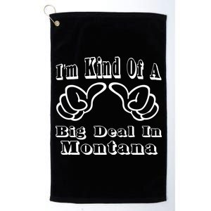 Montana Big Deal Platinum Collection Golf Towel