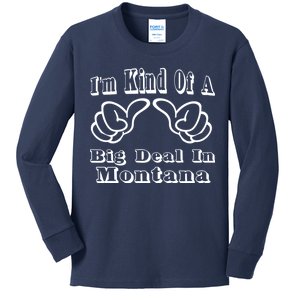 Montana Big Deal Kids Long Sleeve Shirt