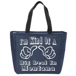 Montana Big Deal Zip Tote Bag