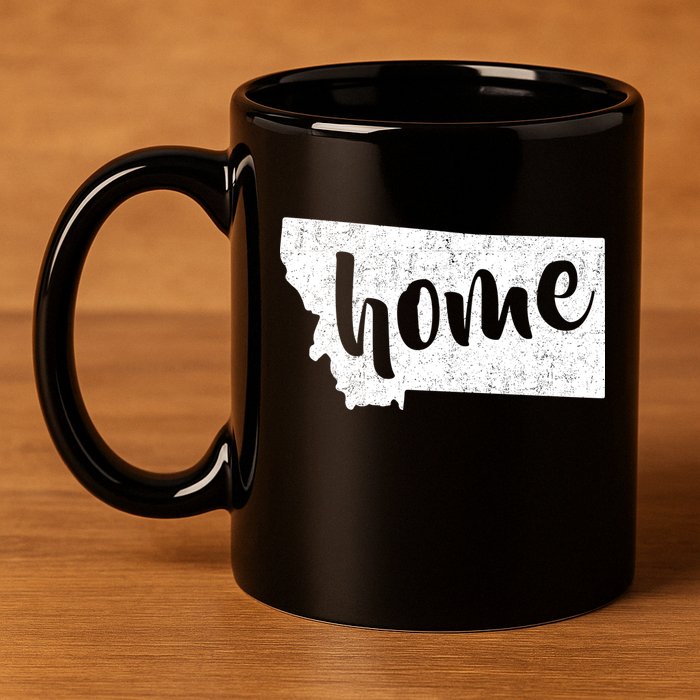 Montana Home State 11oz C Handle Ceramic Mug