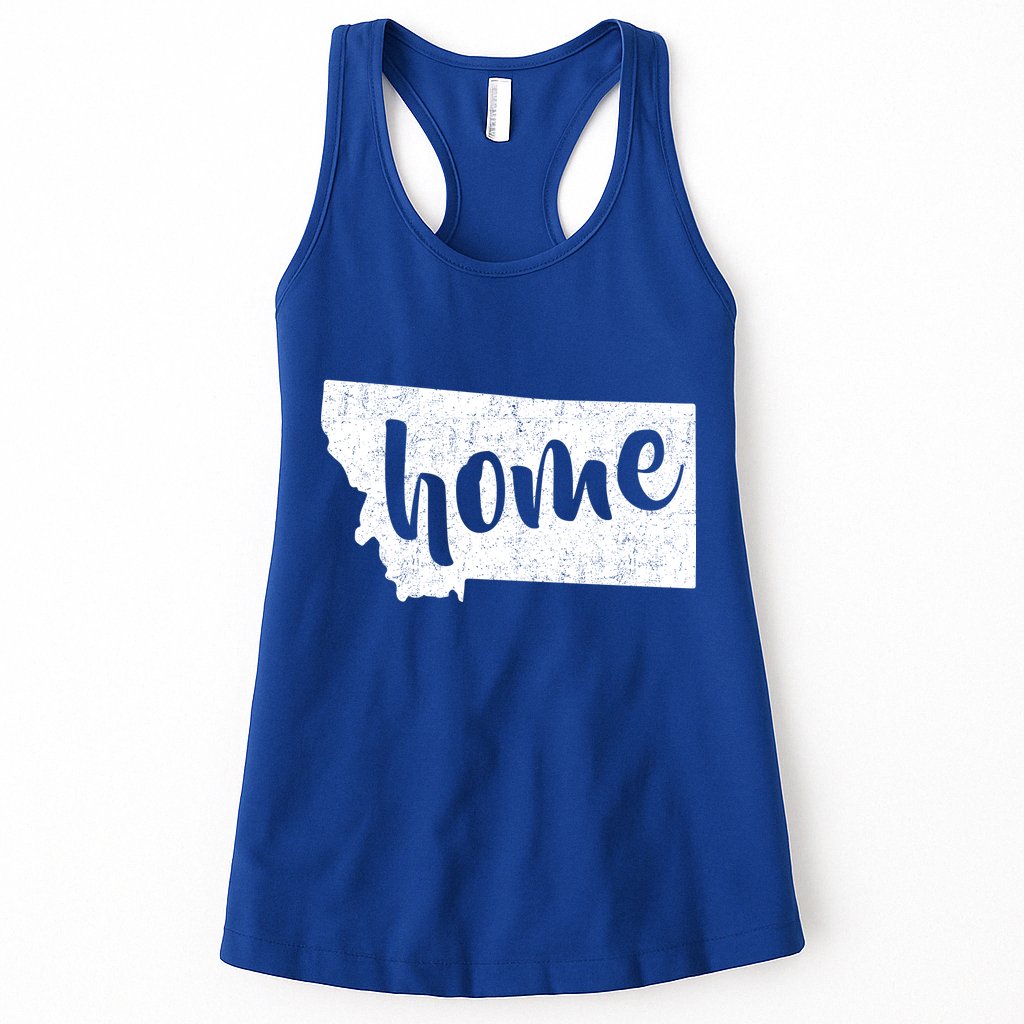 Montana Home State Womens Tank Top