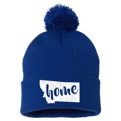 Montana Home State Pom Pom 12in Knit Beanie