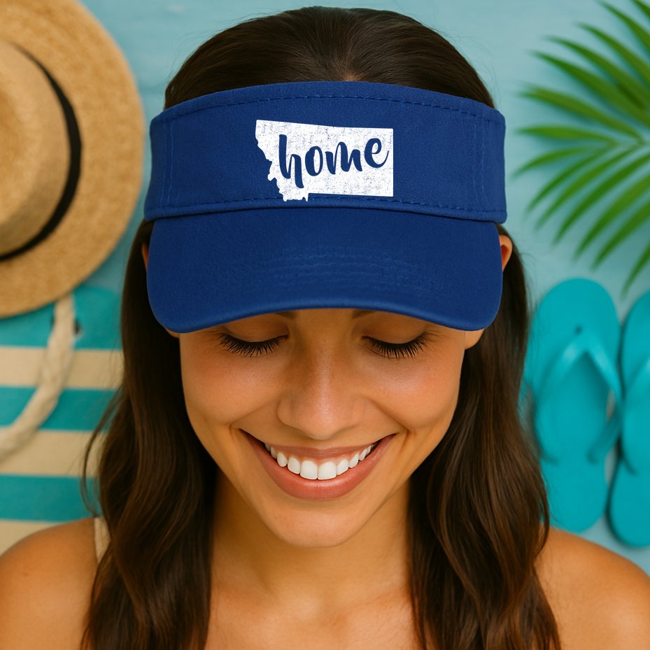 Montana Home State Visor