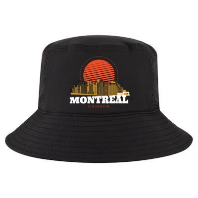 Montreal Canada Skyline Cool Comfort Performance Bucket Hat