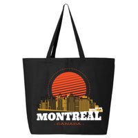 Montreal Canada Skyline 25L Jumbo Tote