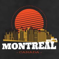 Montreal Canada Skyline 25L Jumbo Tote