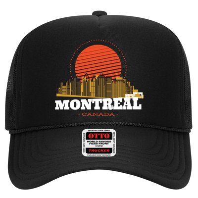 Montreal Canada Skyline Trucker Hat