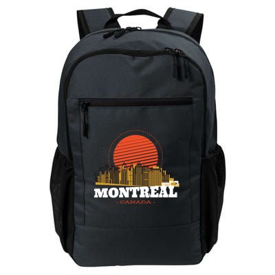 Montreal Canada Skyline Daily Commute Backpack