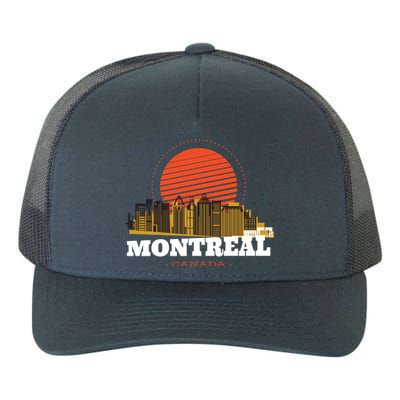 Montreal Canada Skyline Yupoong Adult 5-Panel Trucker Hat