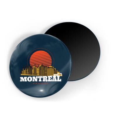 Montreal Canada Skyline Magnet