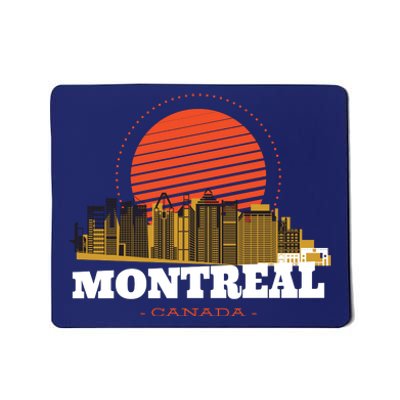 Montreal Canada Skyline Mousepad