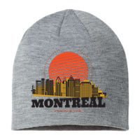 Montreal Canada Skyline Sustainable Beanie